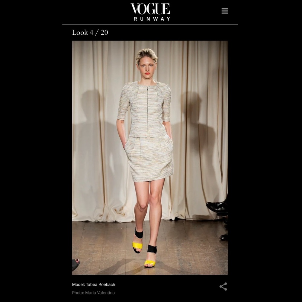 Euc Jason Wu Resort 2010 Runway Collection Sz 6 - image 1